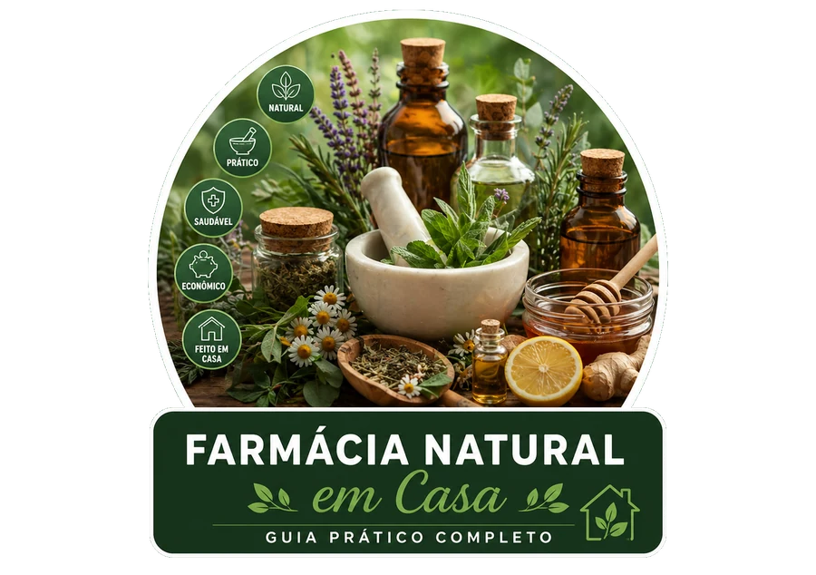 Farmácia Natural em Casa — Guia Prático Completo